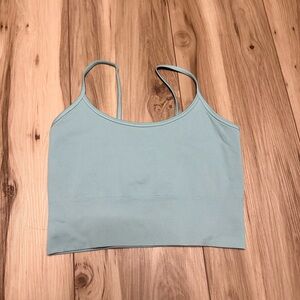 Athleta Light Blue Crop Top